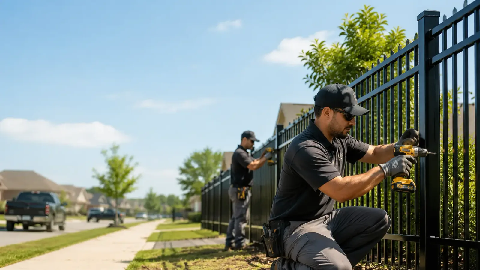 Metal Fence Installation in Girard, OH